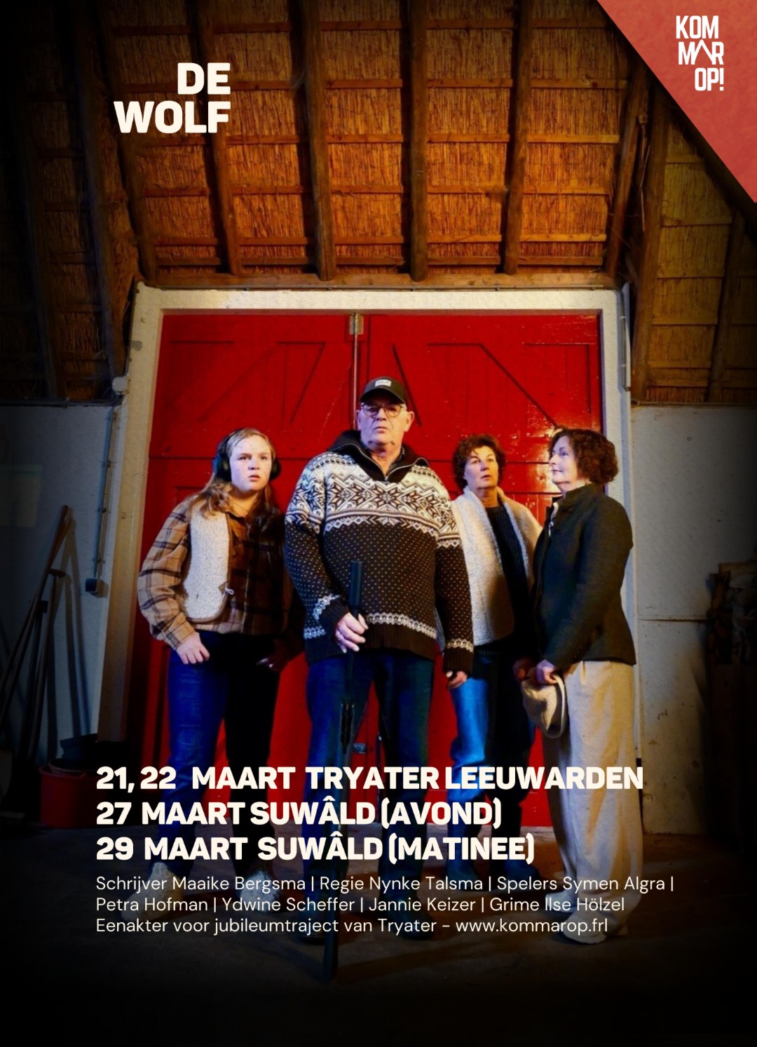 Cover photo for De Wolf by Kom mar op