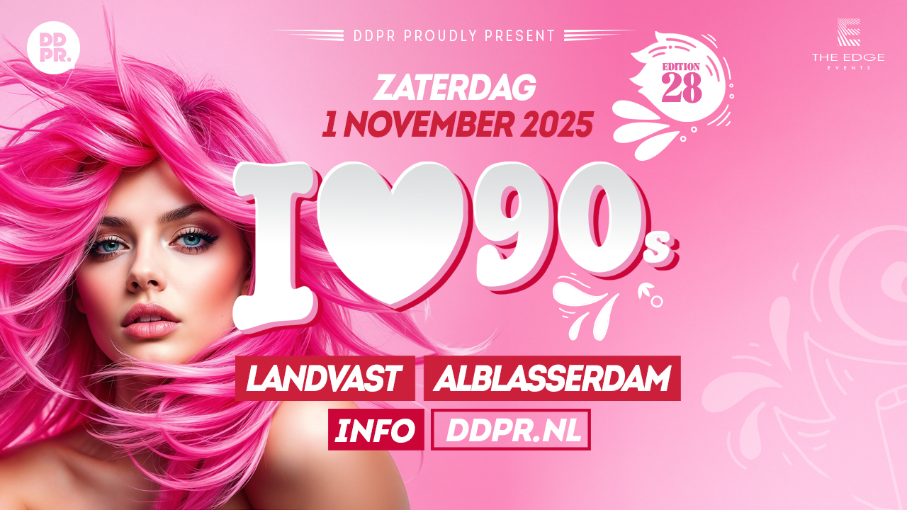Cover photo for I Love 90s 2025 by DDPR - Dance and Design Productions
