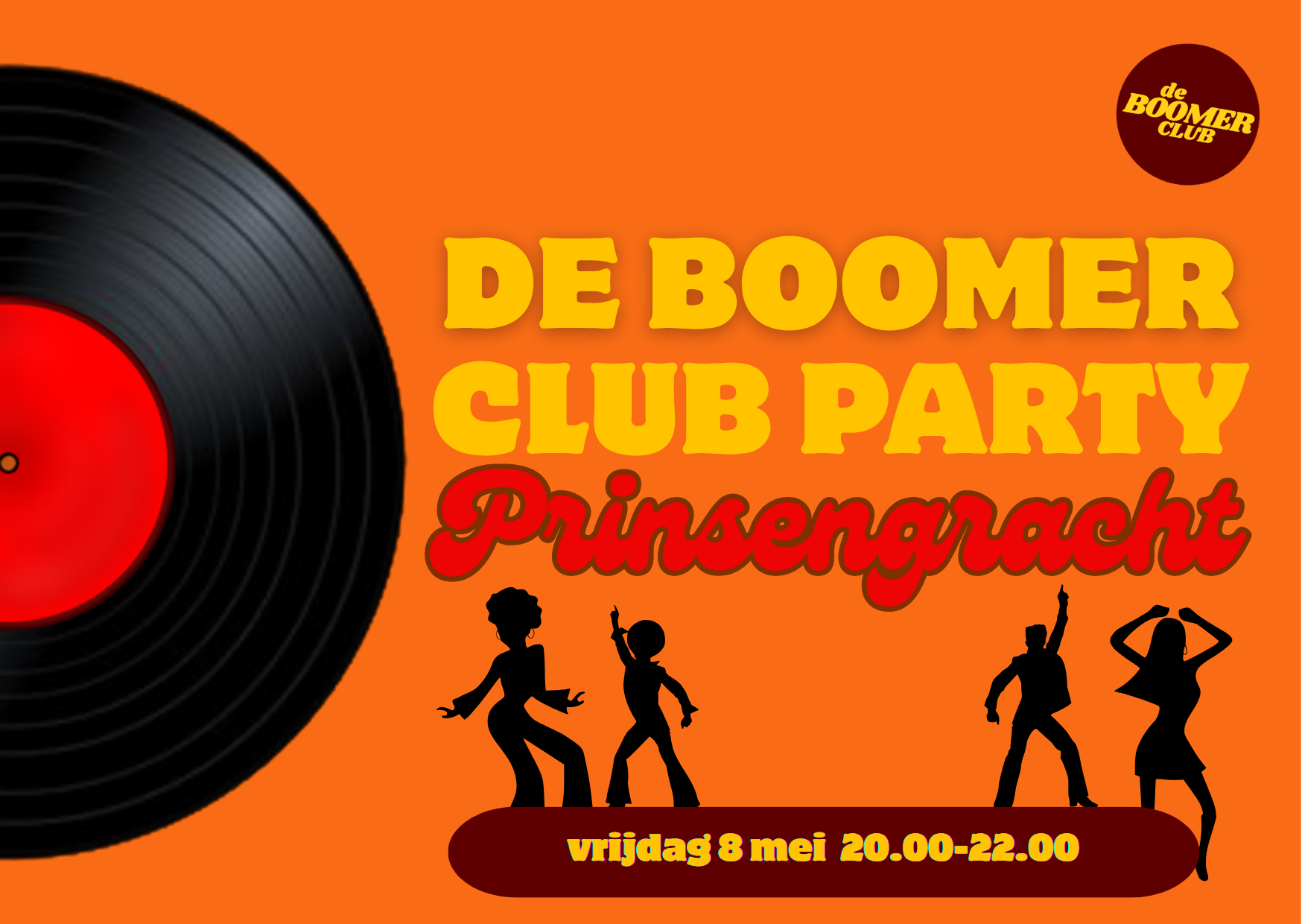 Cover photo for Boomerclub Party Prinsengracht 239 by De Boomerclub