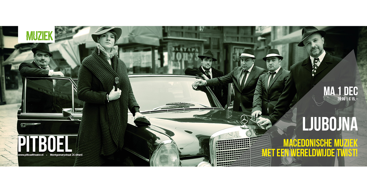 Cover photo for Ljubojna – Macedonische muziek met een wereldwijde twist! by Pitboel theater