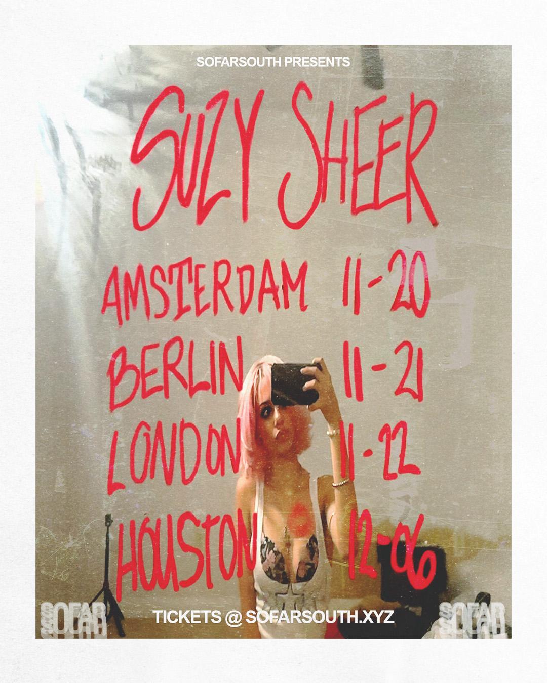 Cover photo for Suzy Sheer Live in Amsterdam by Contra Amsterdam