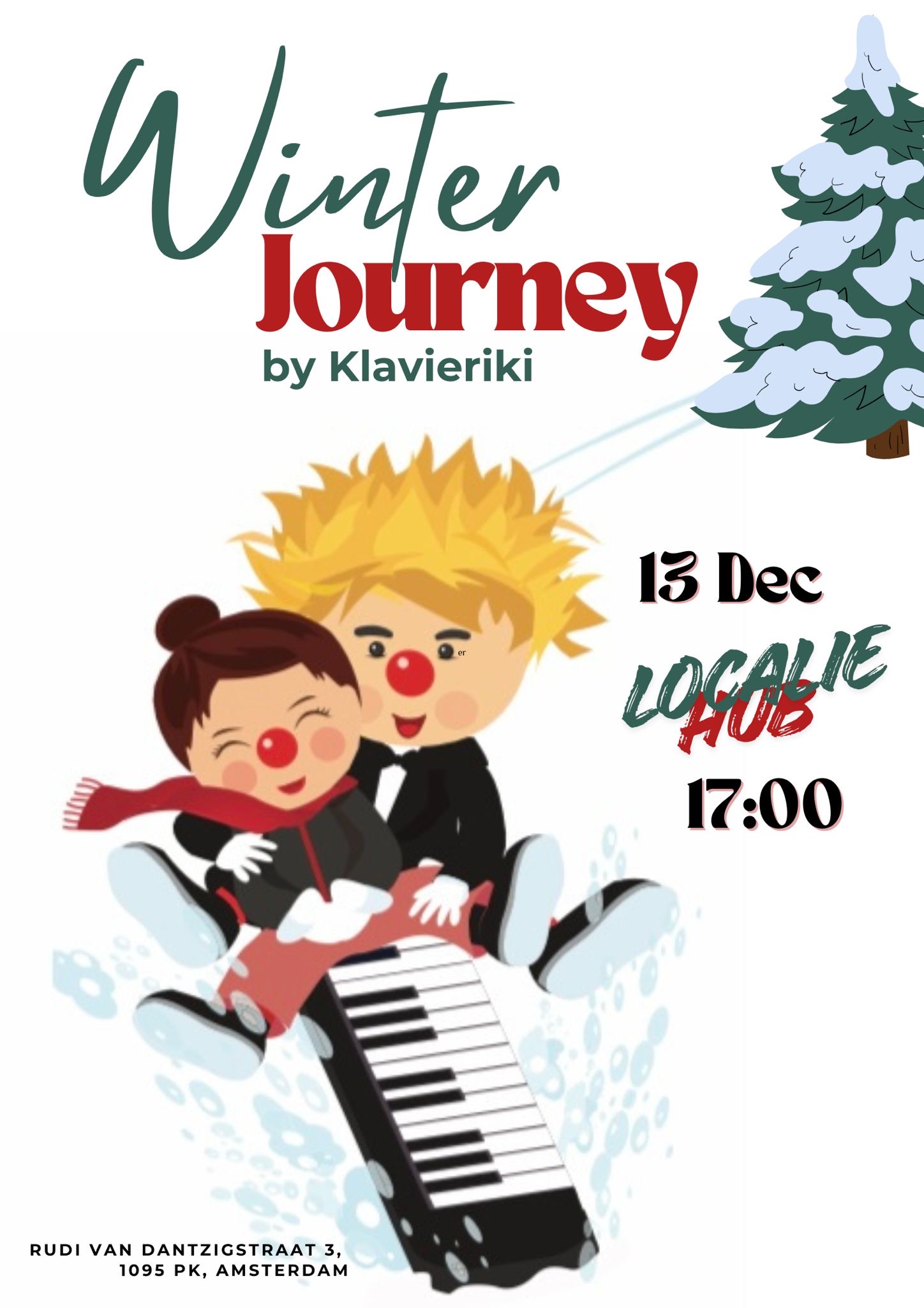 Cover photo for Klavieriki: Winter Journey by VitaDuo