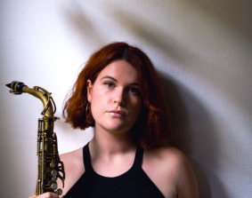 Cover photo for Alice Legget trio by Contra Amsterdam