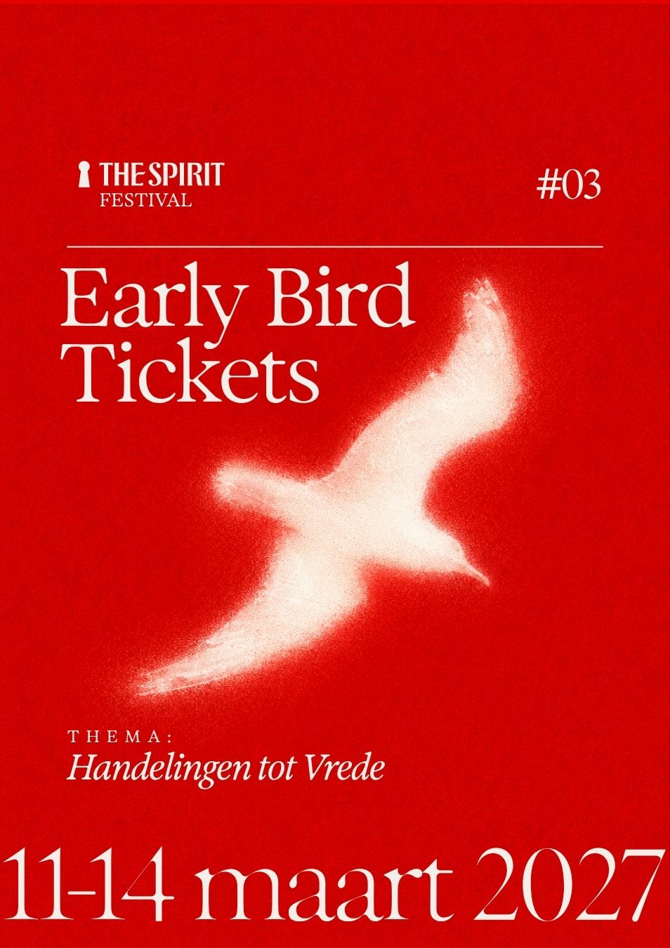 Cover photo for The Spirit Festival 2027 - wachtlijst early bird by The Spirit: Find Meaning in Sacred Spaces