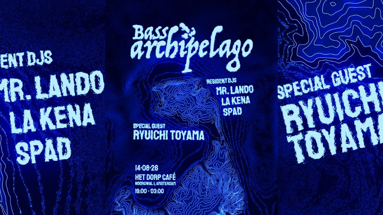 Cover photo for Bass Archipelago - FREE ENTRY by HET DORP