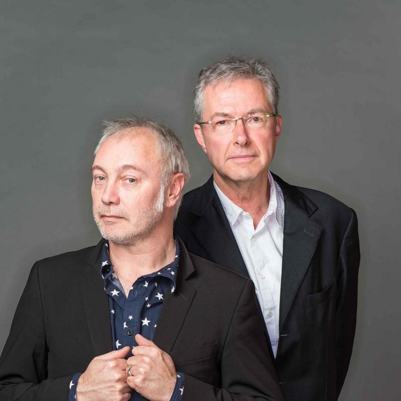 Cover photo for Franse chanson en Randy Newman door Riguelle-Hautekiet by Piano's Maene