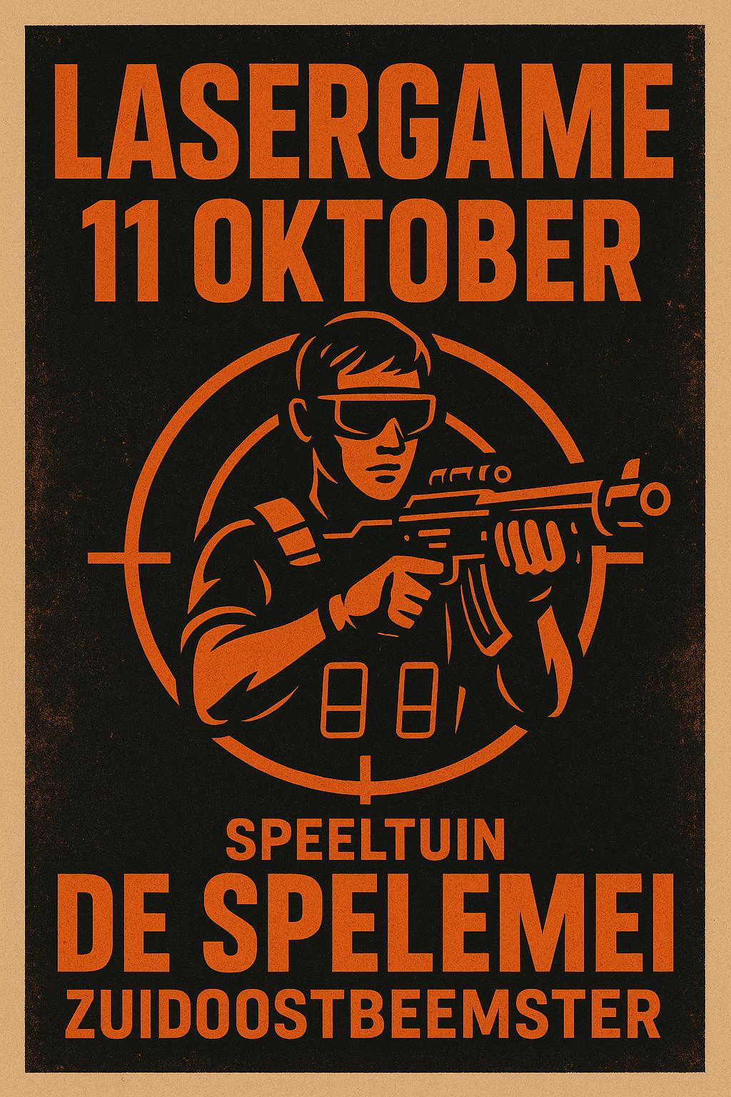 Cover photo for Oranjevereniging Lasergame in de speeltuin de Spelemei by Oranjevereniging Zuidoostbeemster