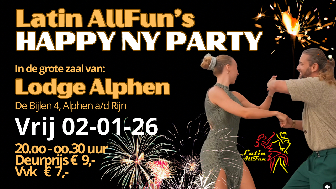 Cover photo for Latin AllFun Happy New Year Party by HaveFun