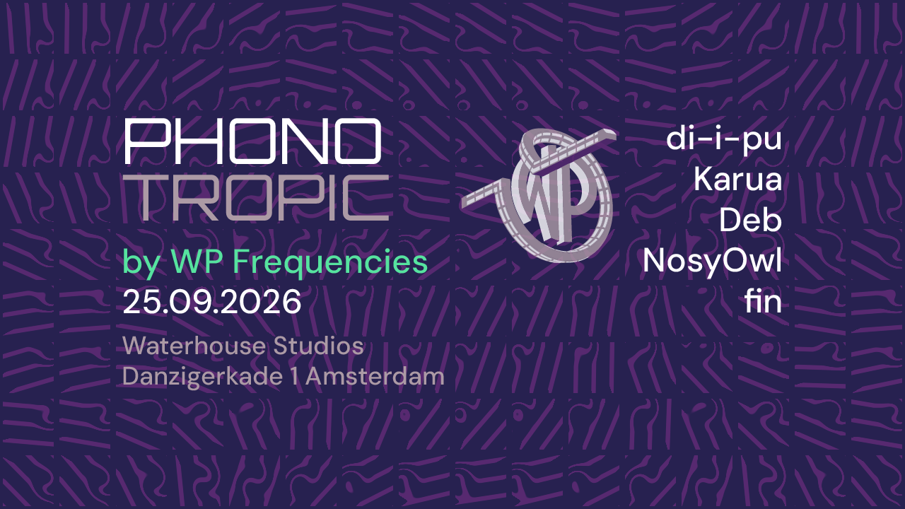 Cover photo for Phonotropic by WP Frequencies