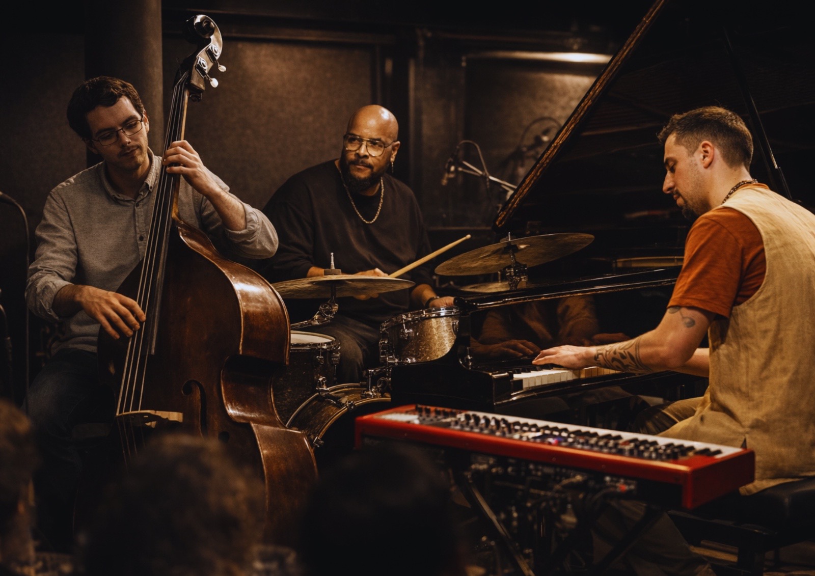Contra residency with Avishai Darash trio artwork from Contra Amsterdam