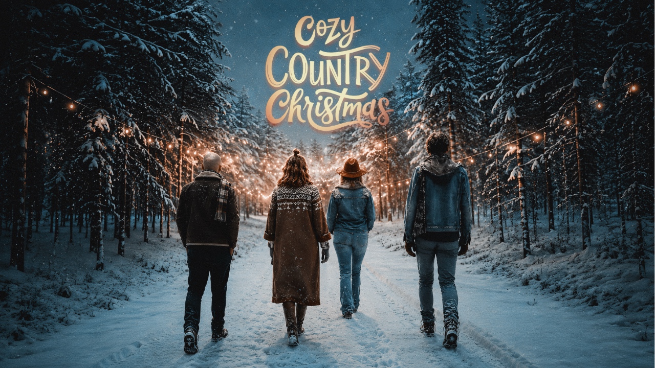 Cover photo for Cozy Country Christmas in theater Het Hof by The Heartstrings