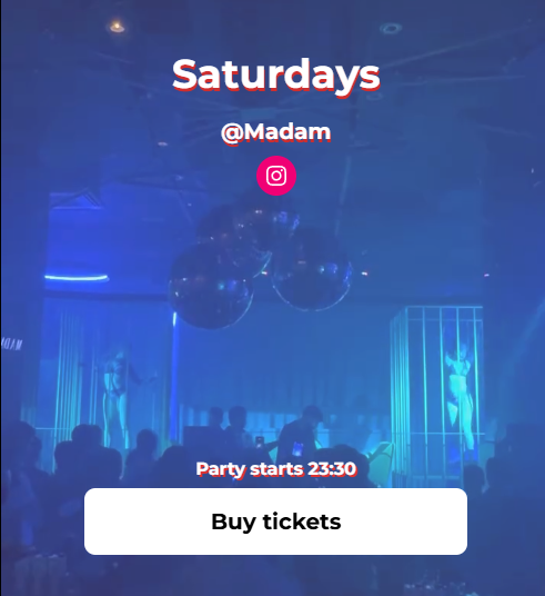 Cover photo for @Madam by NOA Events