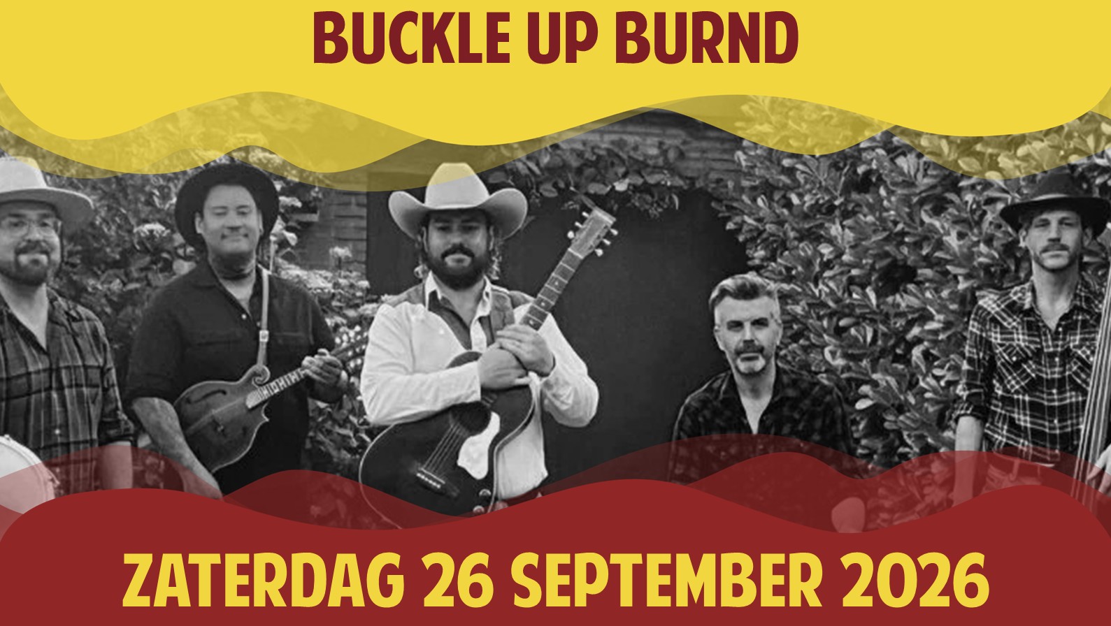 Cover photo for clubconcert Buckle Up Burnd by Strandpaal 28 vzw - ticketshop