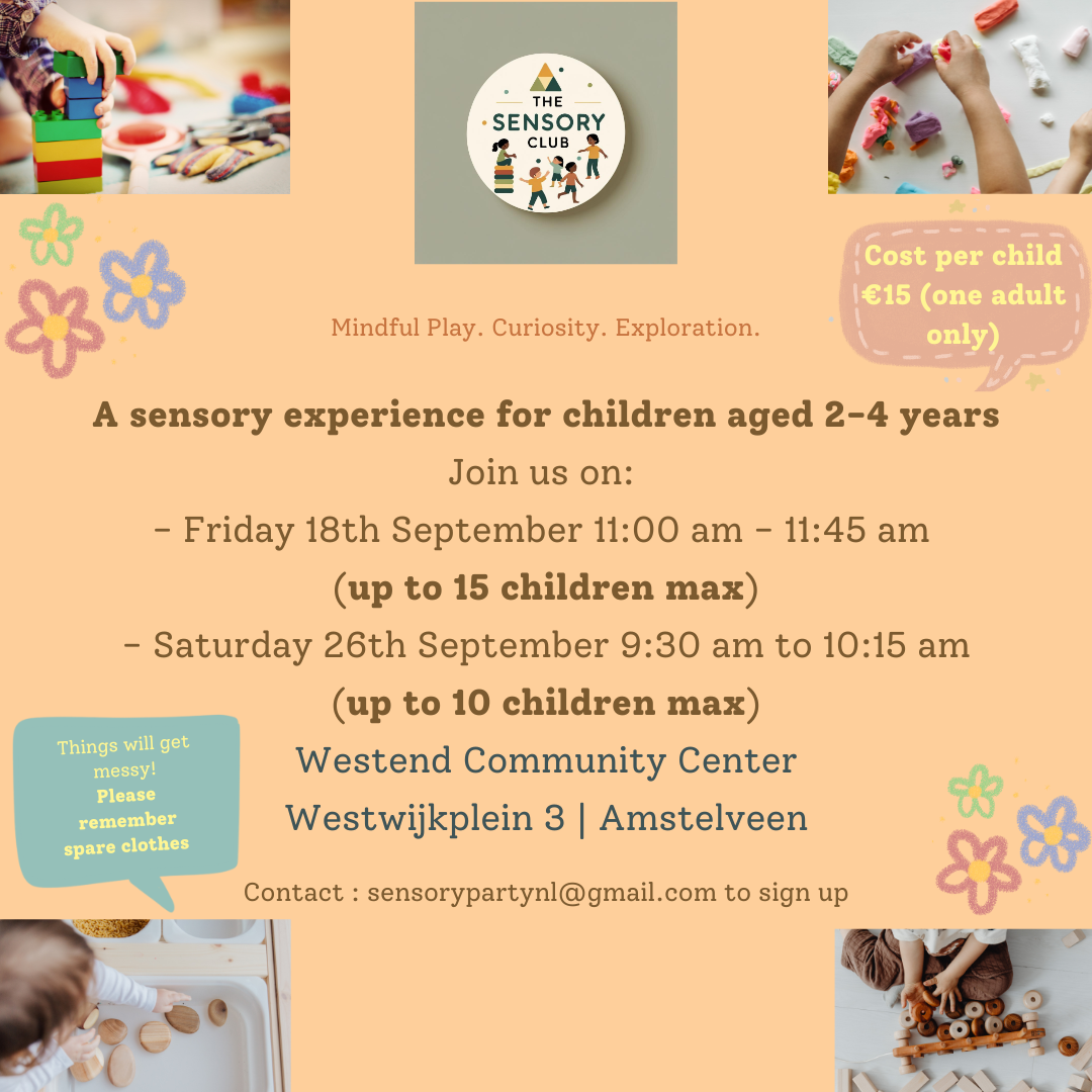 Cover photo for First playgroup session (18/09/26)🫧🎉✨️ by The Sensory Club