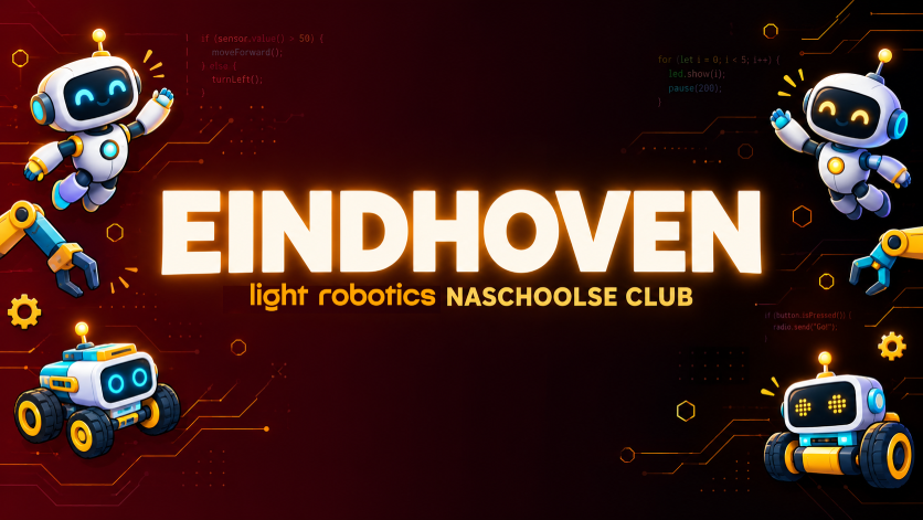 Cover photo for Naschoolse club Eindhoven by Light Robotics