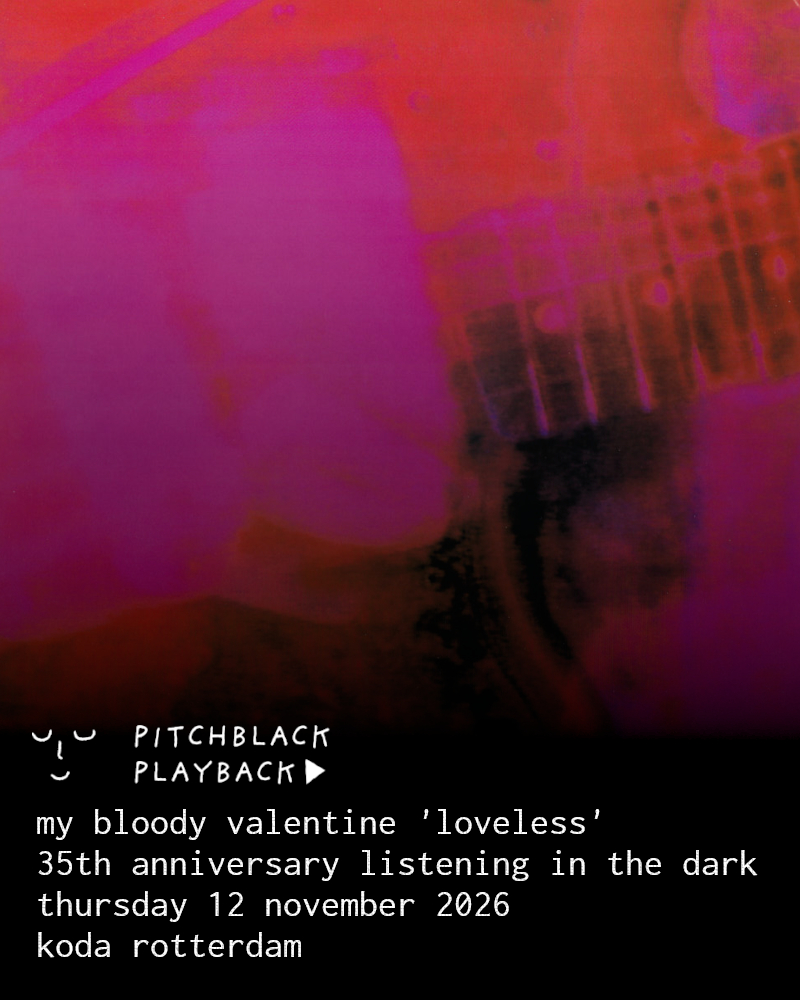 Cover photo for Pitchblack Playback: My Bloody Valentine - Loveless by Koda