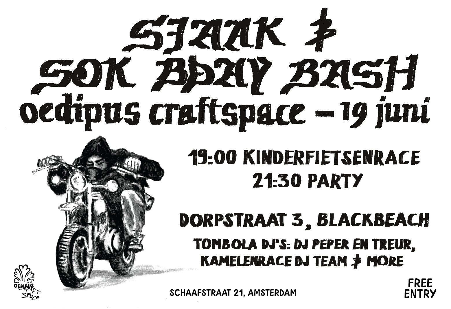 Cover photo for SJAAK & SOK BDAY BASH by Oedipus Craft Space