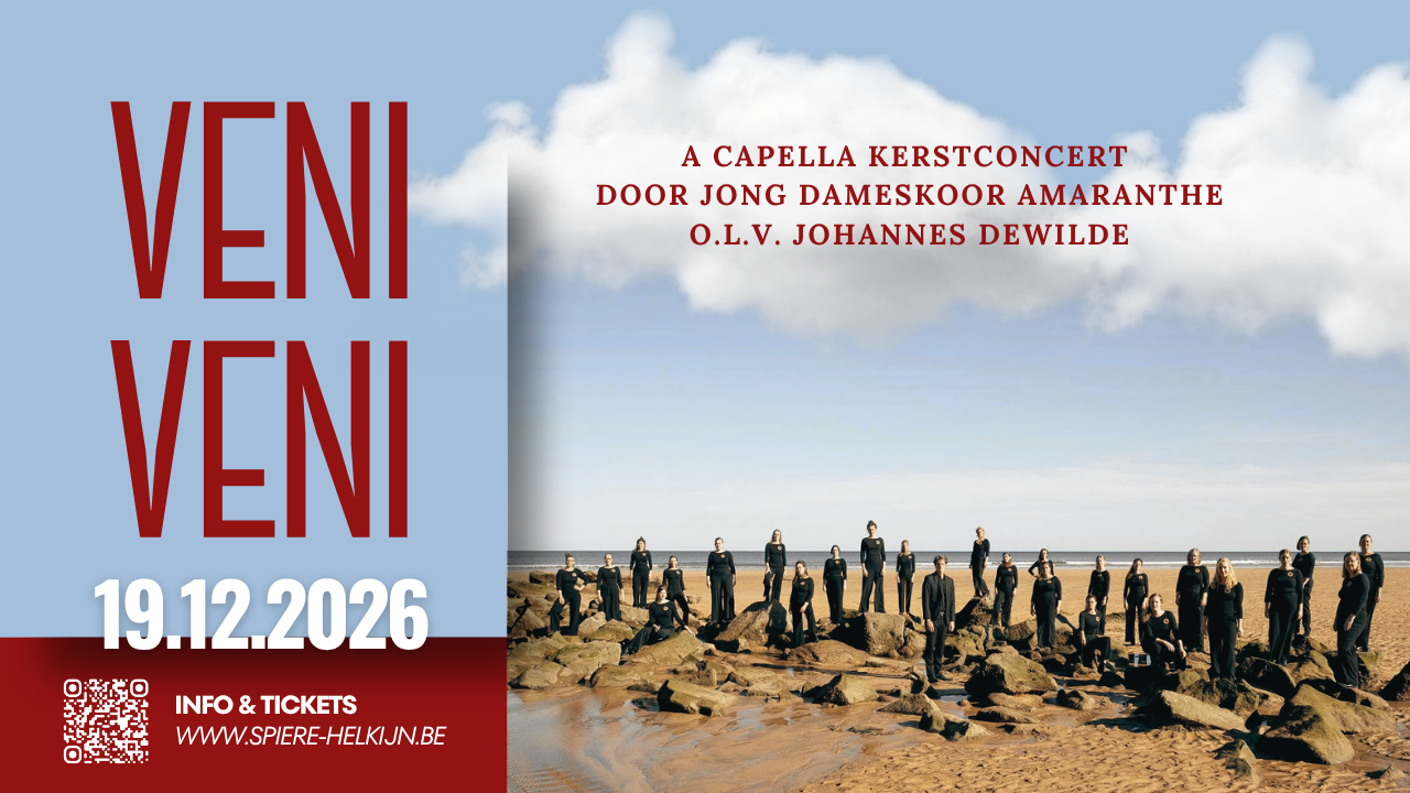 Cover photo for Veni, veni - kerstconcert met Amaranthe by Gemeentebestuur Spiere-Helkijn