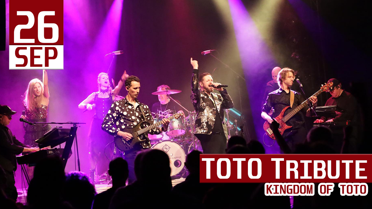 Cover photo for TOTO tribute 2026 by Poppodium MAX