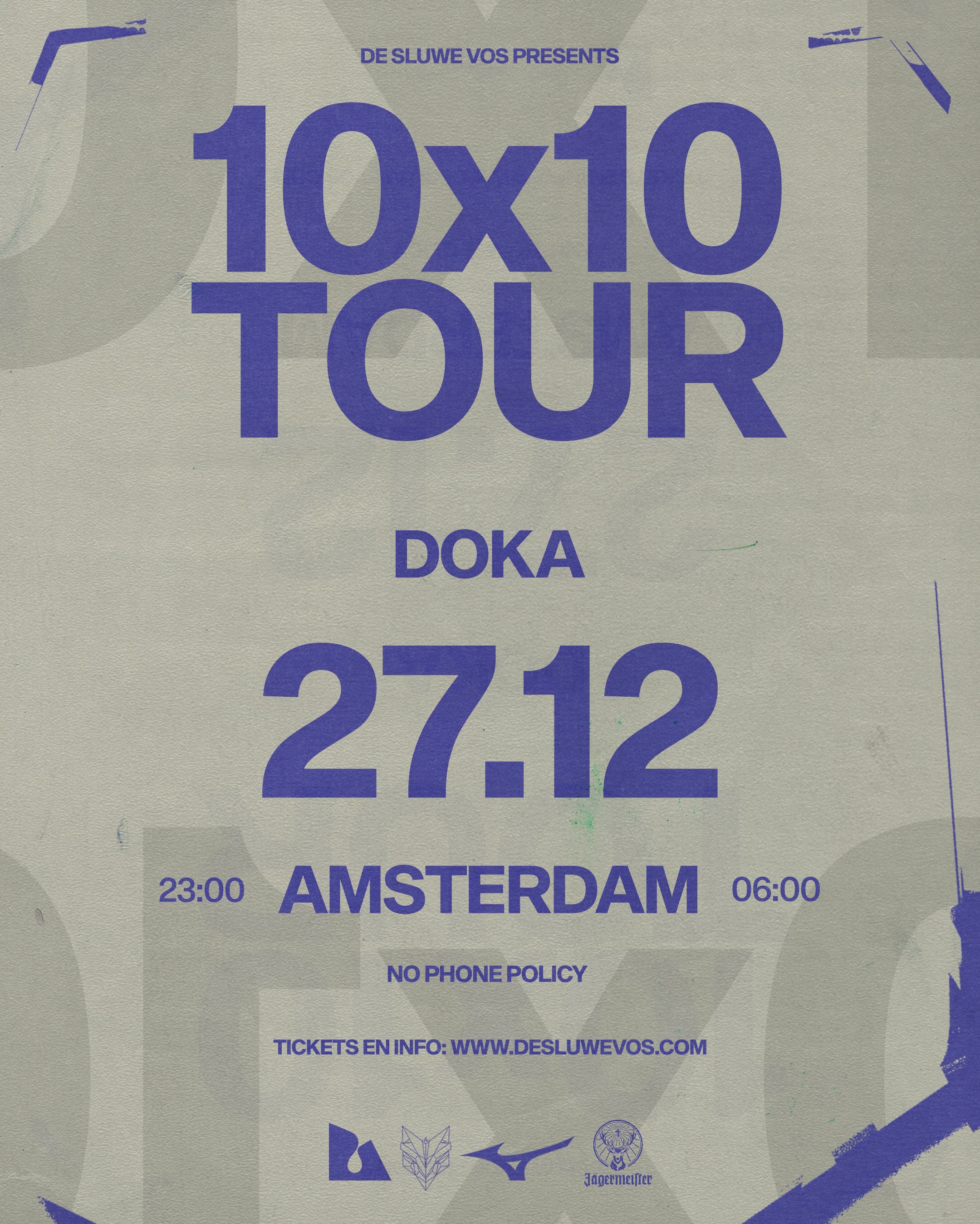 Cover photo for Doka Studio x 10x10 Tour w/ De Sluwe Vos | Samuel Deep by Doka