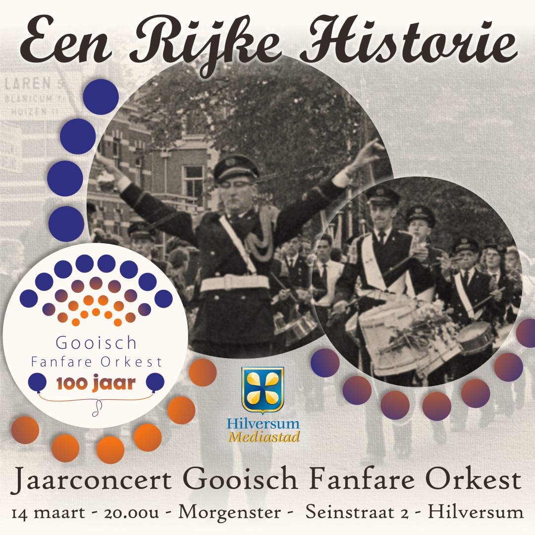 Cover photo for Jaarconcert Gooisch Fanfare Orkest by Gooisch Fanfare Orkest