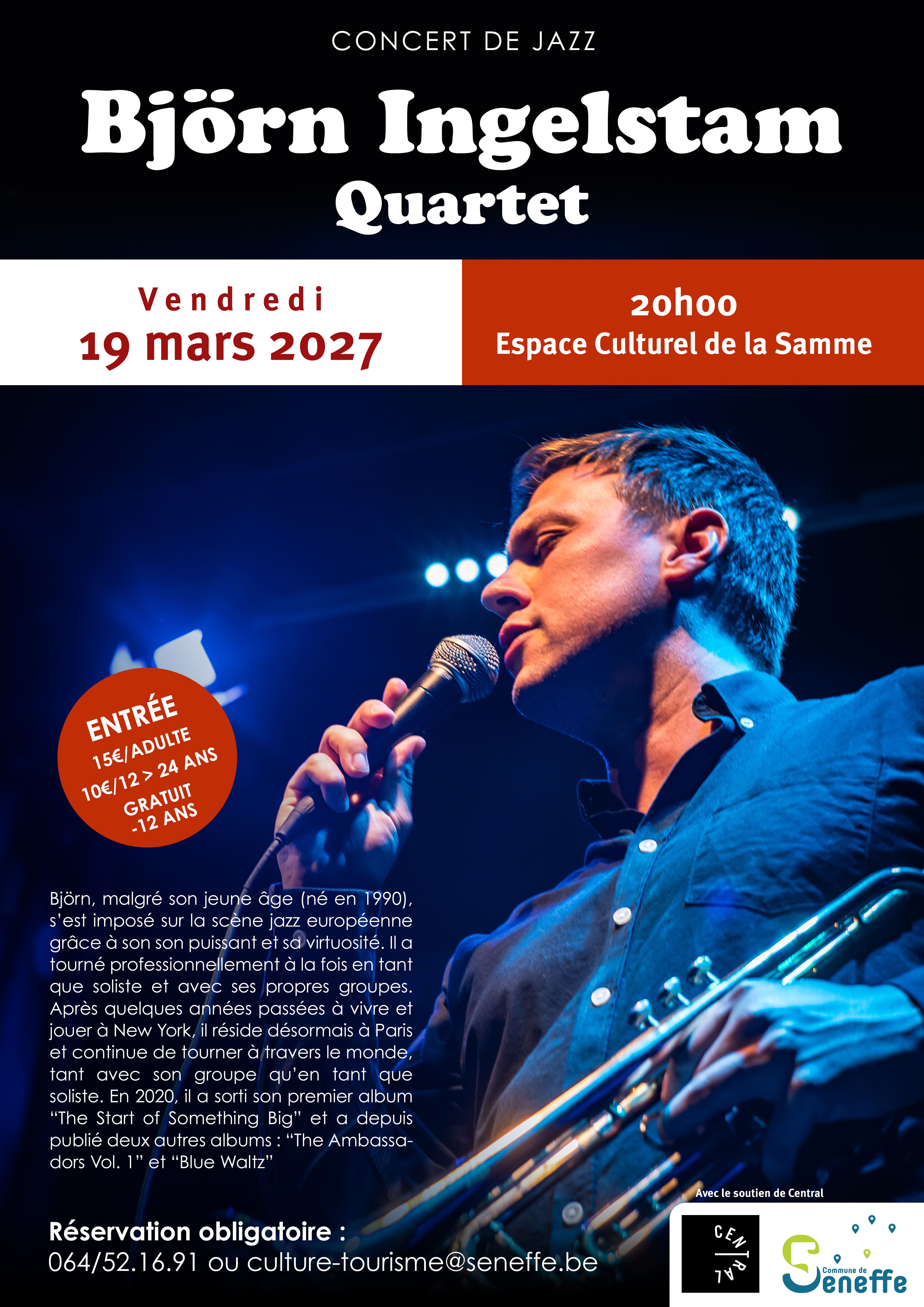 Cover photo for Concert jazz (Bjorn Ingelstam) by Commune de Seneffe