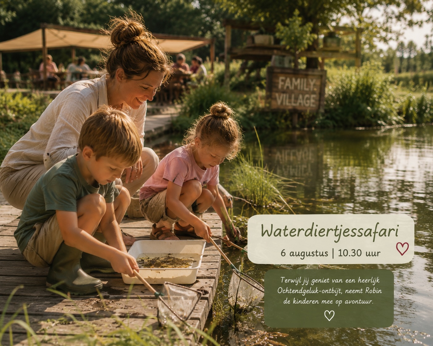 Breakfast and Discovery: Water Creatures Safari