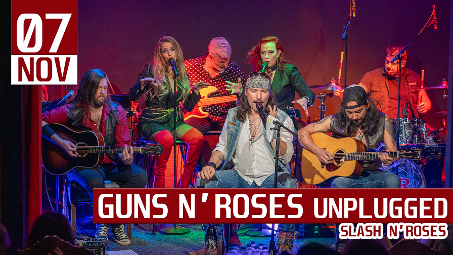Cover photo for Guns n' Roses Tribute: Slash n' Roses Unplugged by Poppodium MAX