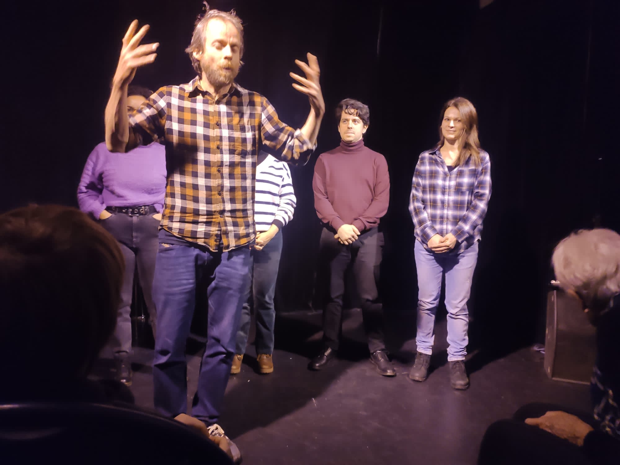 Cover photo for Stories & Scenes Intermediate 1 by Burgert Kirsten (Wed 23 Sept - 15 Dec 2026) by Improv Utrecht