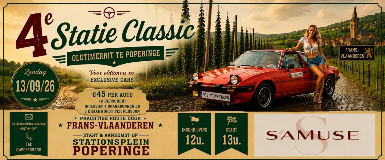 Cover photo for 4de Statie Classic by VZW DE STATIEVRIENDEN