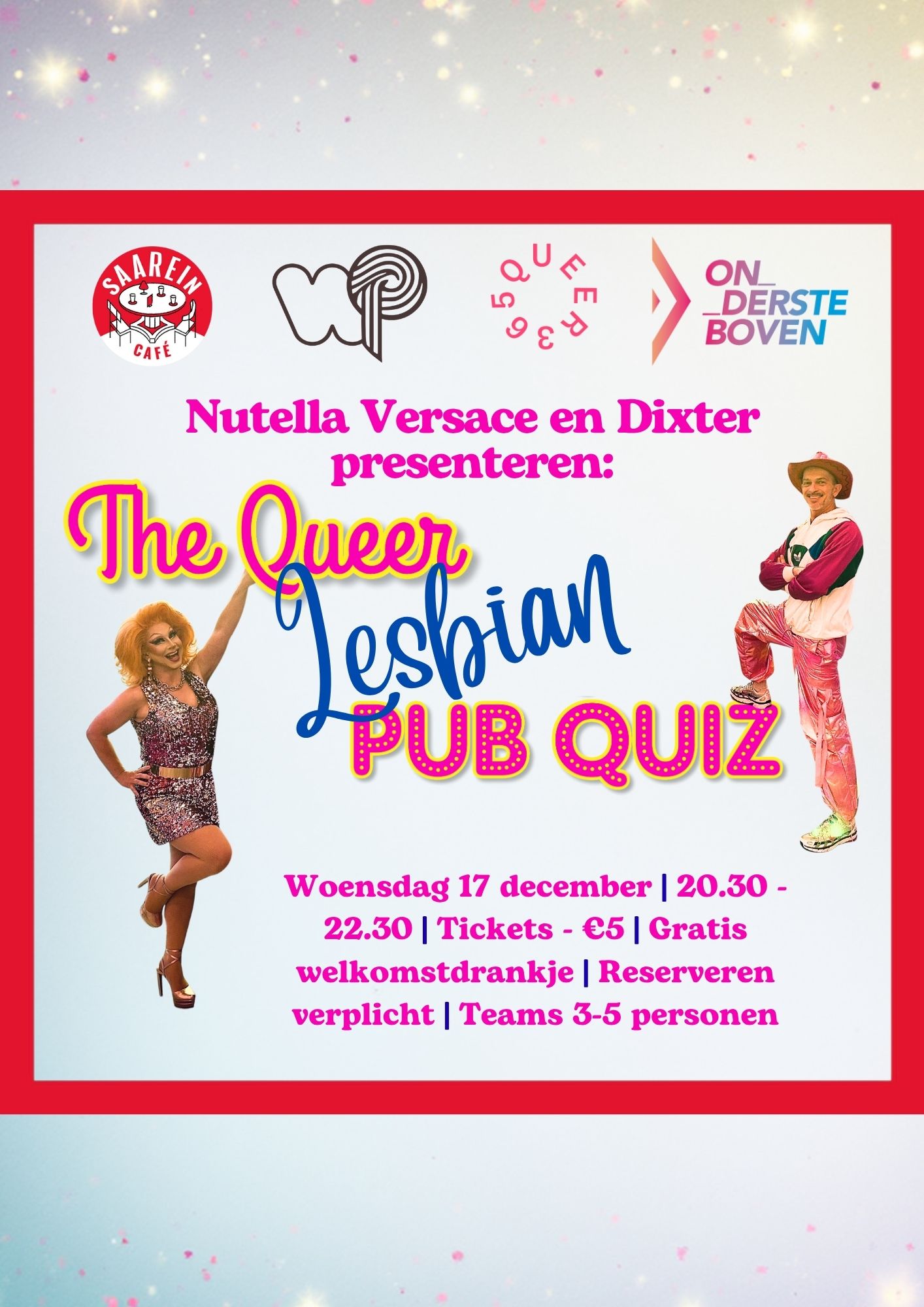 Cover photo for Queer Lesbian Pubquiz by Stichting OndersteBoven