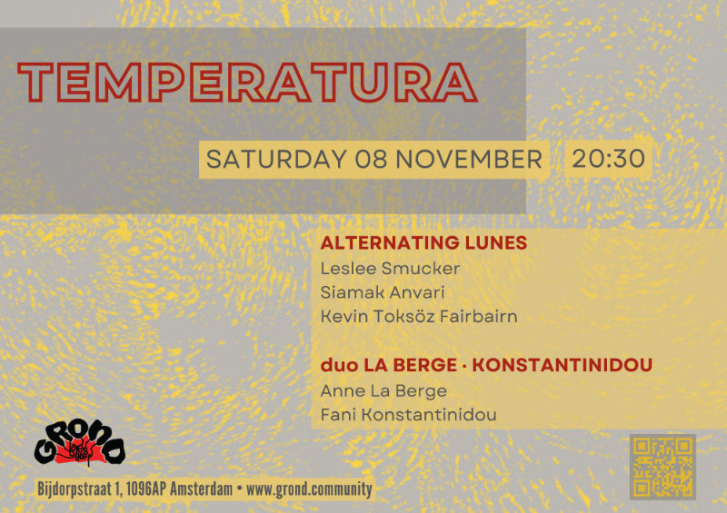 Cover photo for TEMPERATURA by Grond