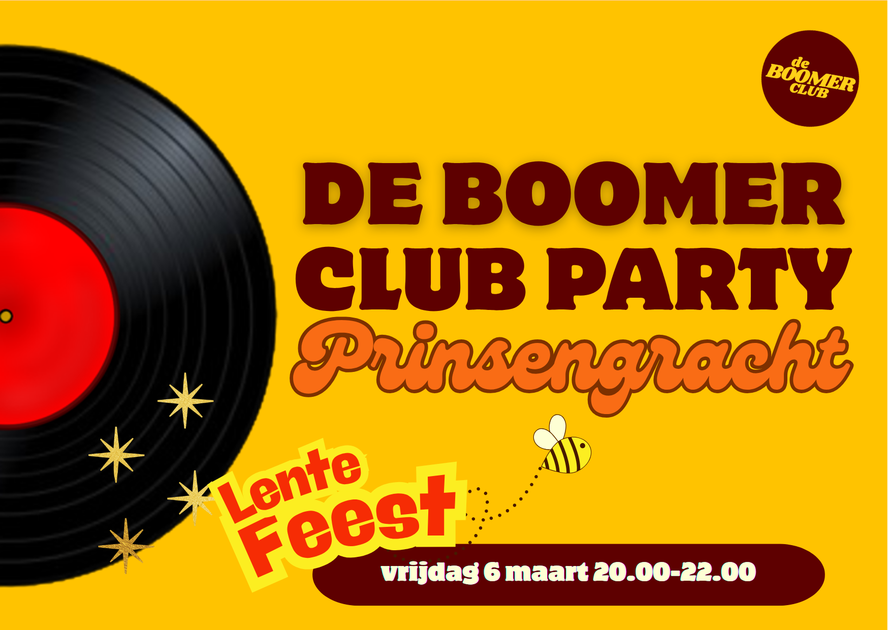Cover photo for Boomerclub Prinsengracht Lentefeest by De Boomerclub
