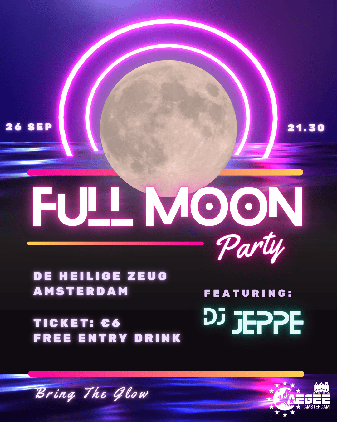 Cover photo for AEGEE: Full Moon Party by AEGEE-Amsterdam