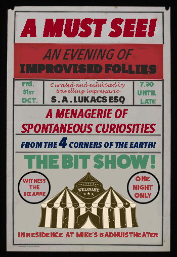 Cover photo for THE BIT SHOW! by Badhuistheater