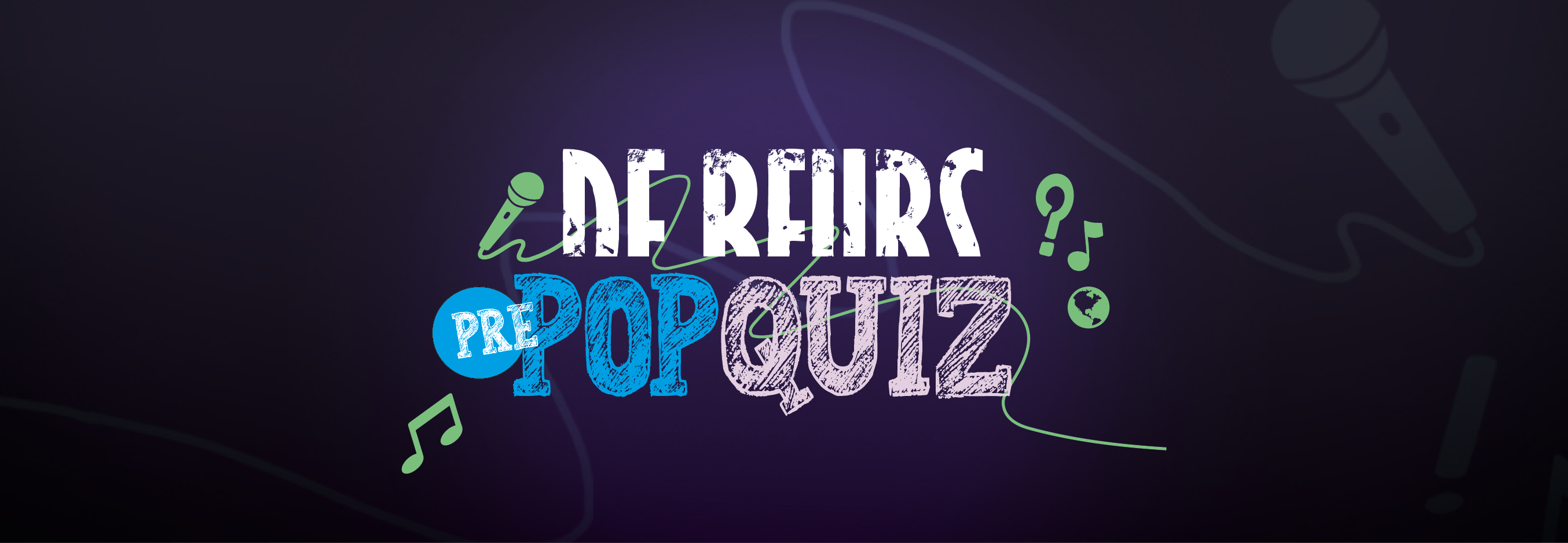 Cover photo for PRE POPQUIZ by De Beurs
