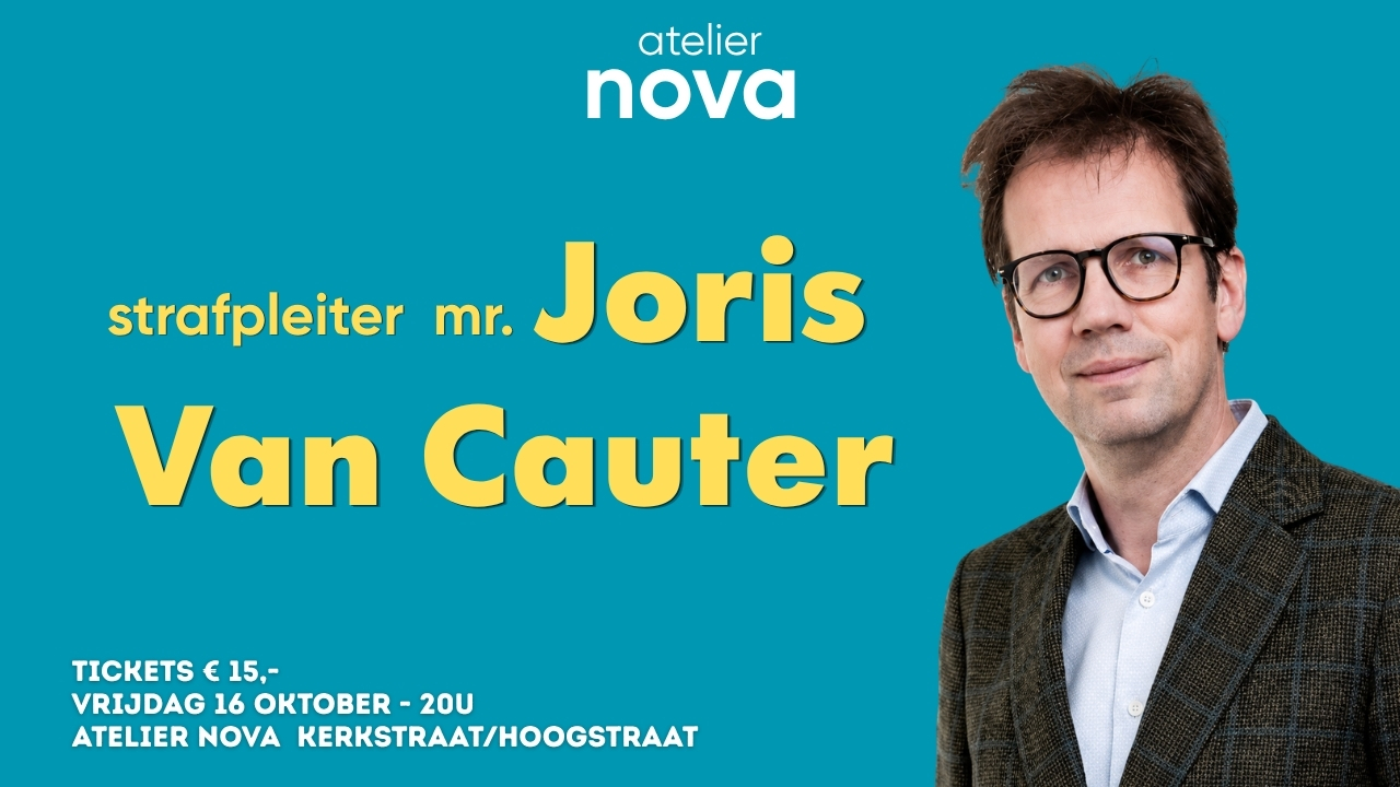 Cover photo for Strafpleiter Joris Van Cauter by Nova