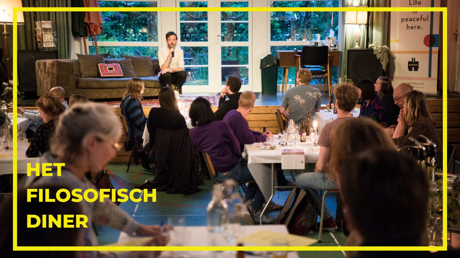 Cover photo for Het Filosofisch Diner by Vuurwerk
