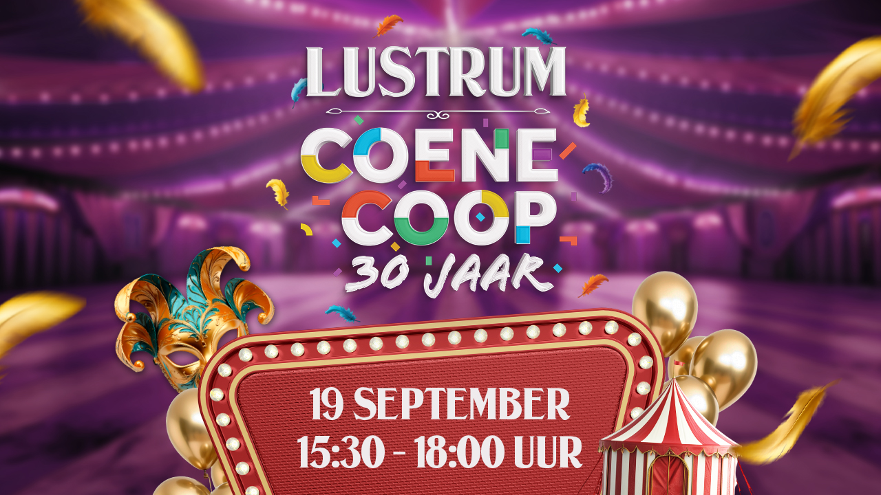 Cover photo for Lustrumfeest Coenecoop College (medewerkers) by Coenecoop College