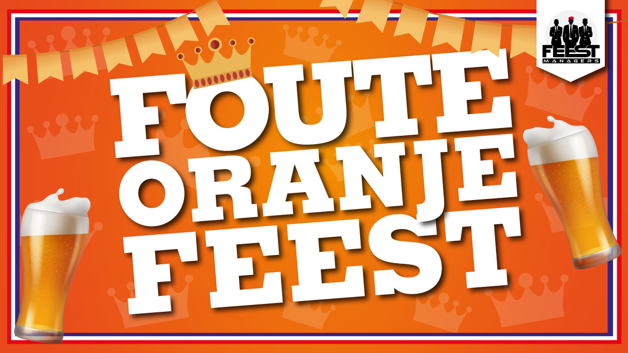 Cover photo for Foute Oranje Feest by Feestmanagers