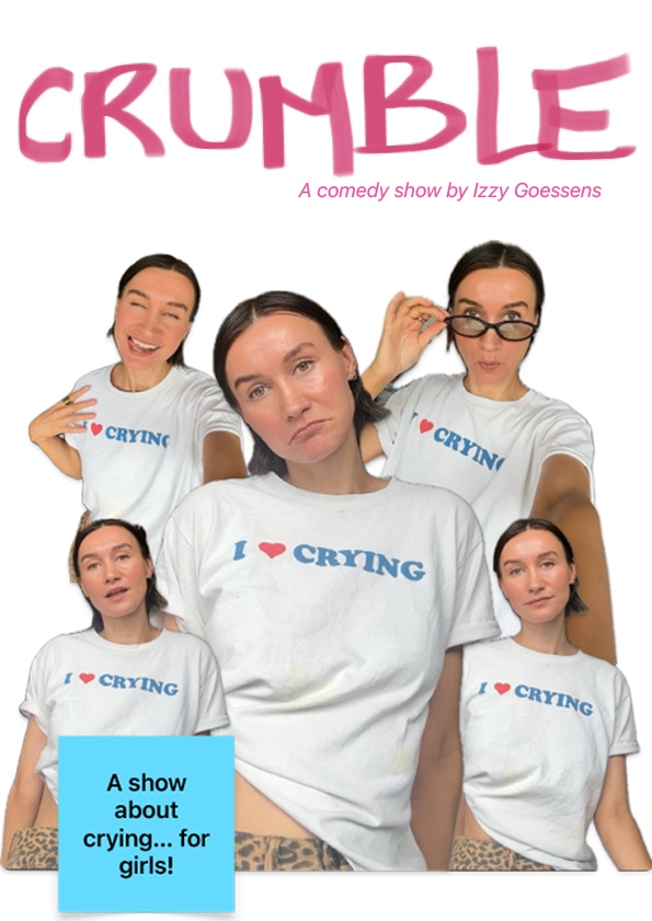 Cover photo for Funny AF: Izzy Goessens - Crumble by BadEgg