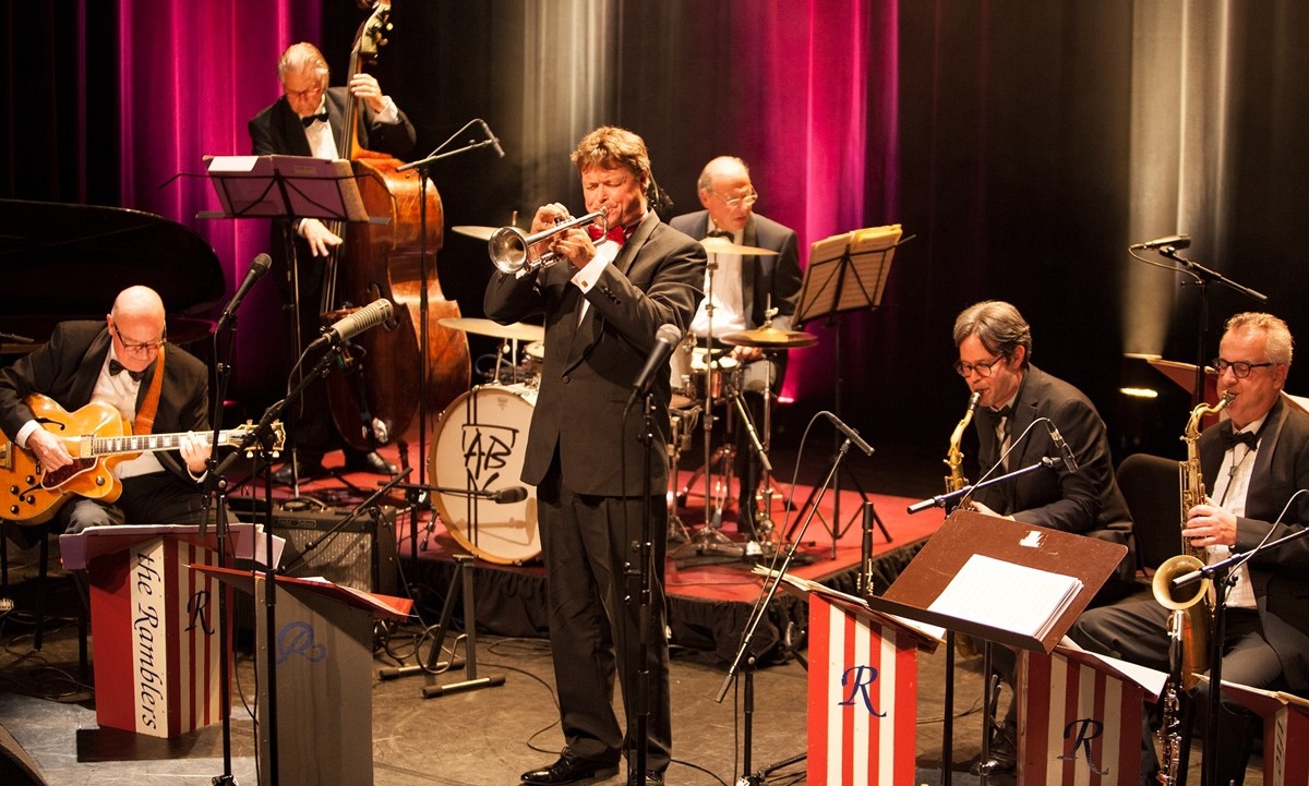 Cover photo for 100 Jaar The Ramblers – Het Jazzy Entertainment Orkest by Cultureel Centrum Bullekerk