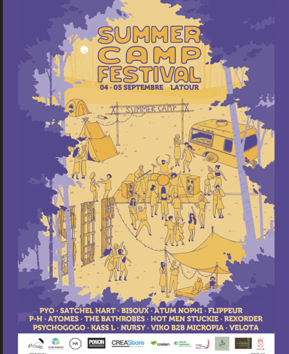 Cover photo for SUMMER CAMP FESTIVAL by C'est arrivé près de chez toi
