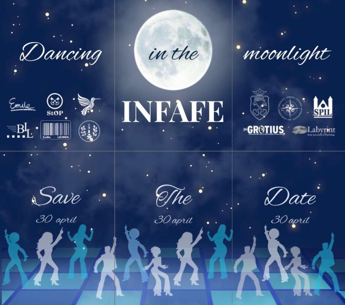 Cover photo for InFaFe - Dancing in the Moonlight by Historische Studievereniging Leiden