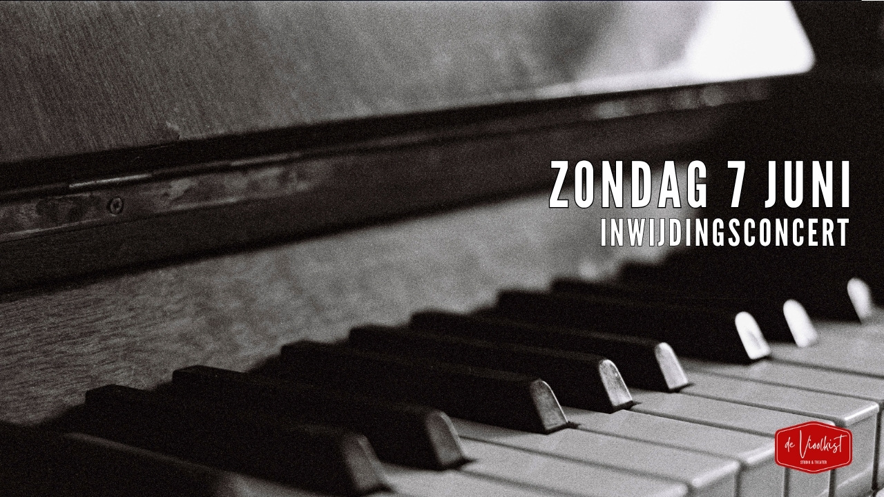 Cover photo for Inwijdingsconcert van de nieuwe concertvleugel - 7 juni by Studio & Theater De Vioolkist