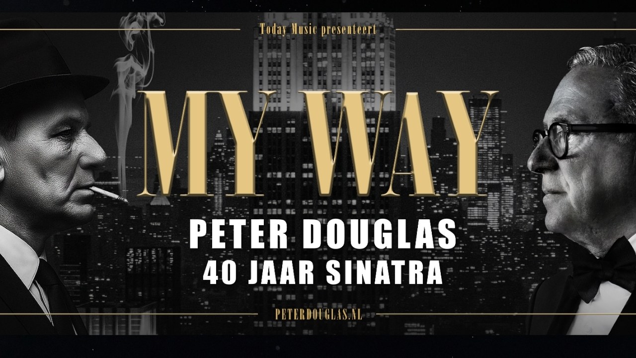 Cover photo for Gala Première MY WAY Peter Douglas – 40 jaar Sinatra by Studio & Theater De Vioolkist