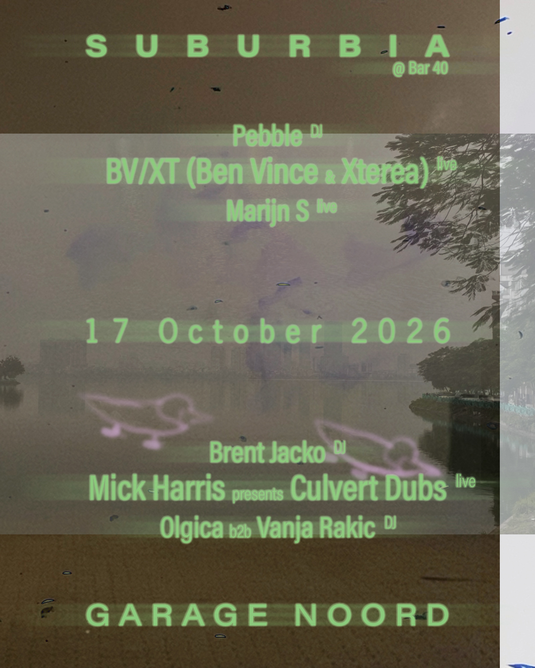 Cover photo for Bar40 hosted by SUBURBIA by Garage Noord