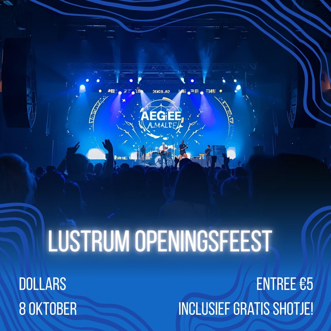 Cover photo for Lustrum openings feest by AEGEE-Nijmegen