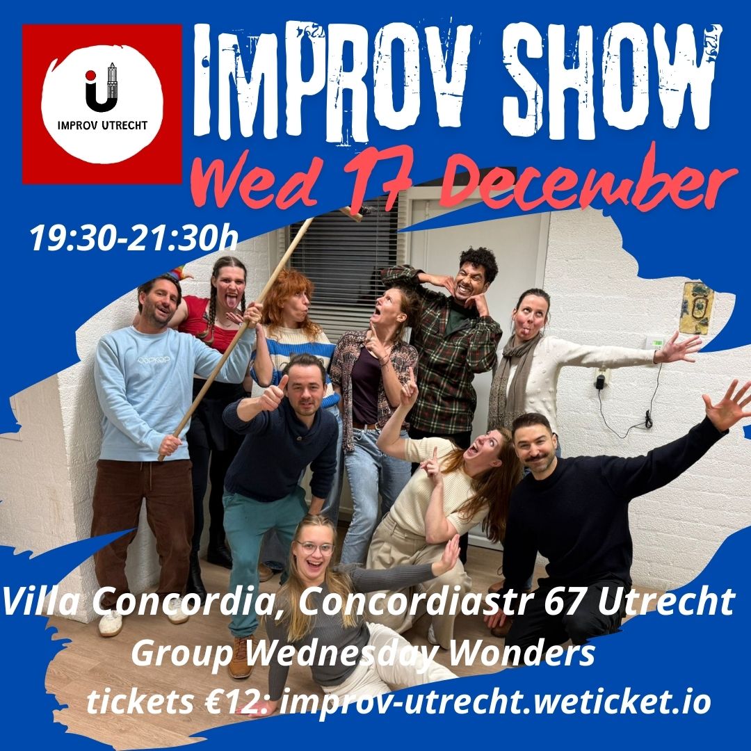 Cover photo for Improv Show: Wednesday Wonders (Emma's group) by Improv Utrecht