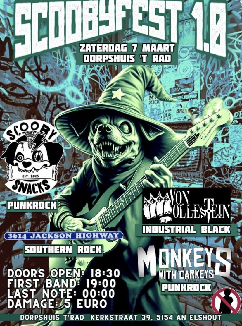 Cover photo for Scoobyfest 1.0 event by Radelshout